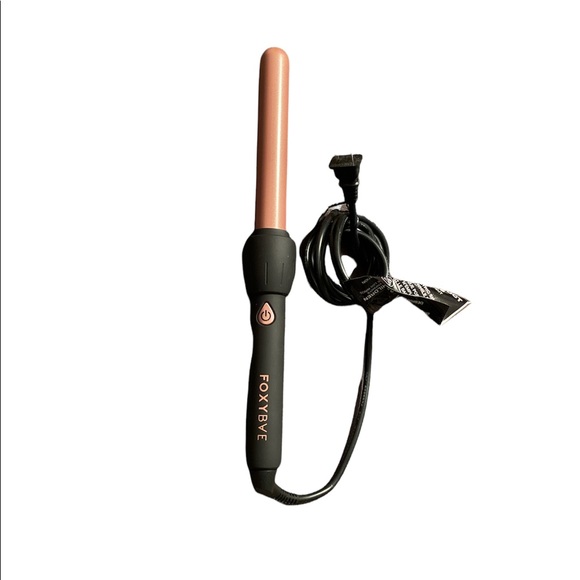 Foxybae 25mm Rose Gold Tourmaline-Infused Ceramic Curling Wand (NEW WITHOUT BOX) - Picture 3 of 7